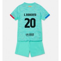 Dětský Fotbalový dres Barcelona Sergi Roberto #20 2023-24 Třetí Krátký Rukáv (+ trenýrky)